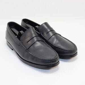 Tod's Penny Loafers 8.5 Black Mens Leather Gommino Classic